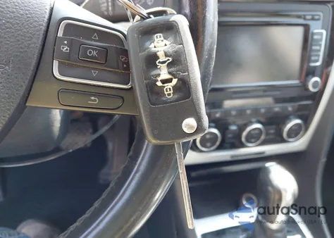 2012 Volkswagen Passat 2.0L Tdi Se из США, поврежденный, VIN 1VWBN7A32CC025378